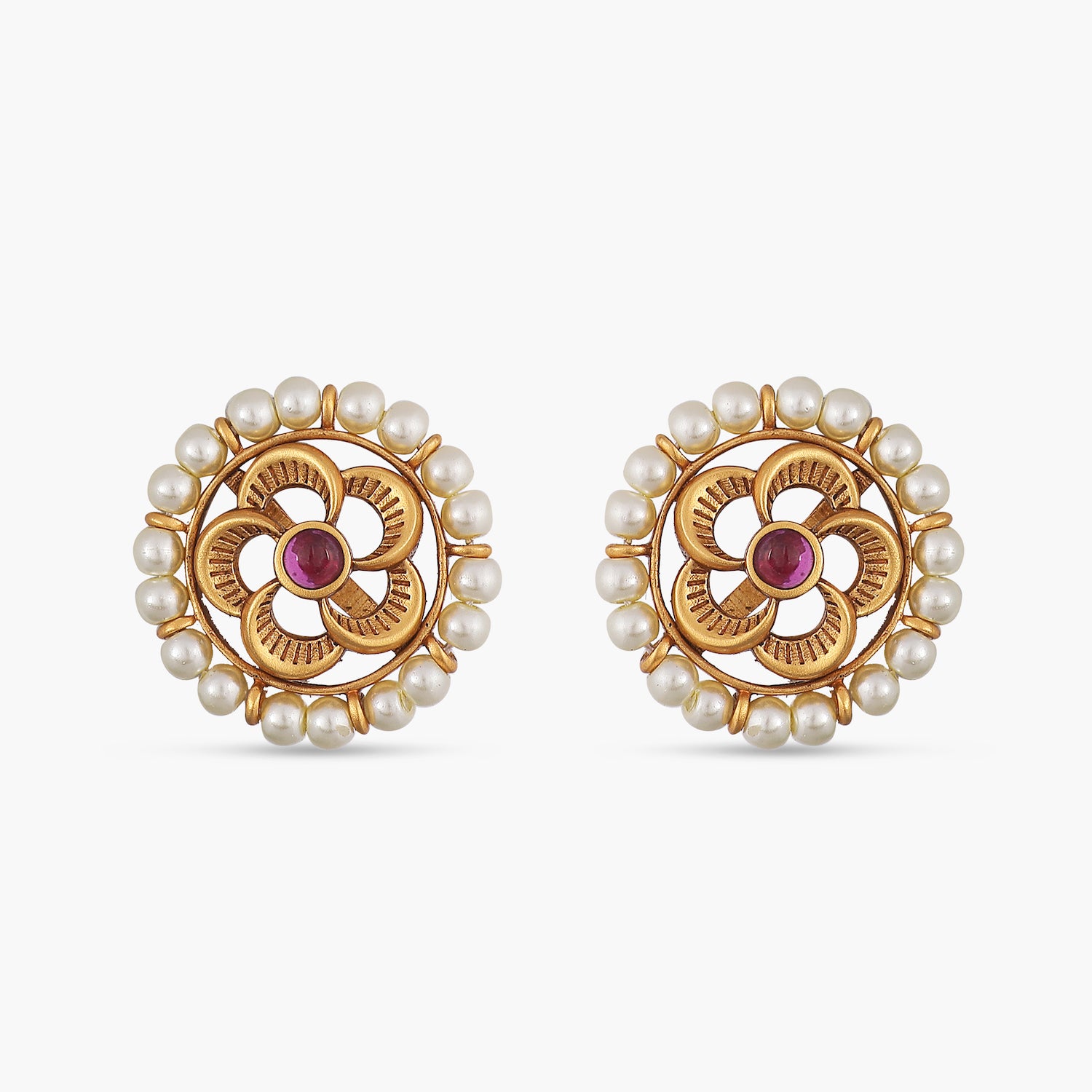 SOPHIA freshwater pearl drop earrings - Carrie Whelan Designs
